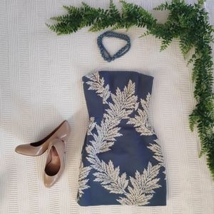 Sass & Bide Power Hour Bustier Mini dress sz 2